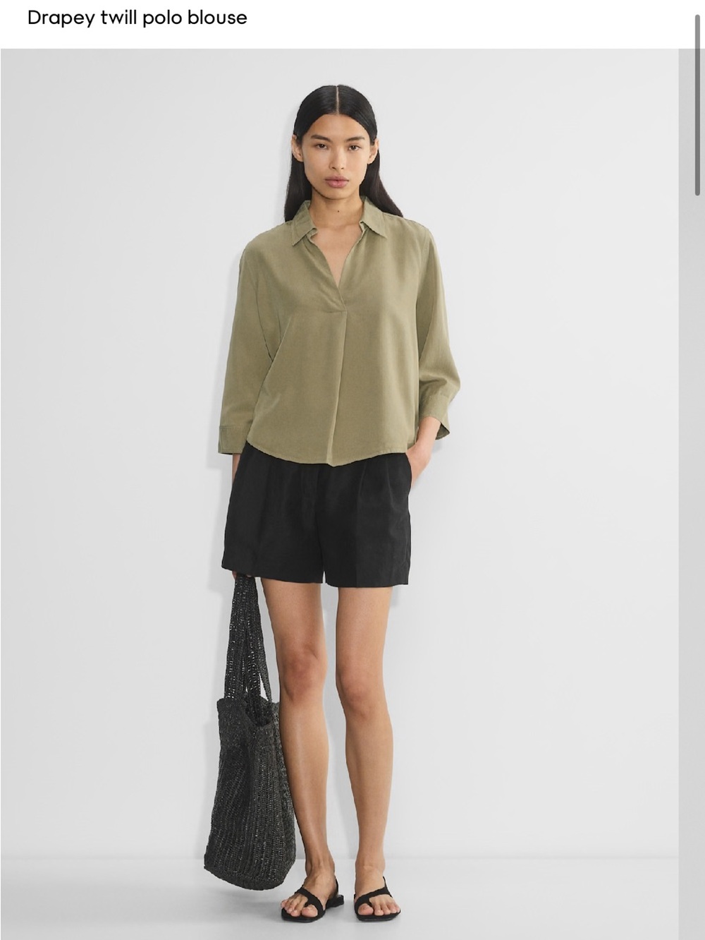 Babaton
Persona Shirt Green Size Medium Blouse